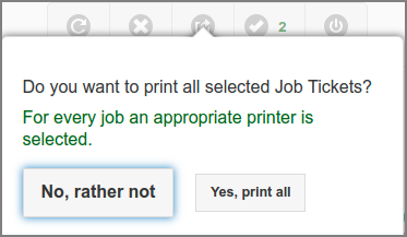 Job Tickets: Print All