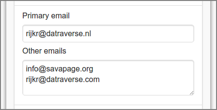 Admin Web App: Edit User - Email